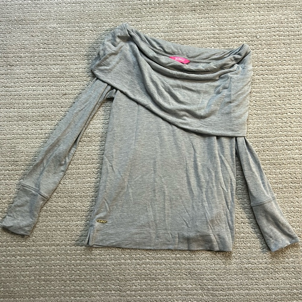 Luxletic off the shoulder top